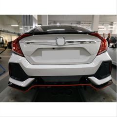 Honda Civic Uyumlu Fc5 2016-2020 Bagaj Arma Çıtası Nikelaj