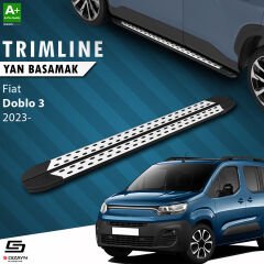 S-Dizayn Fiat Doblo 3 TrimLine Gri Yan Basamak 202 Cm 2023 Üzeri