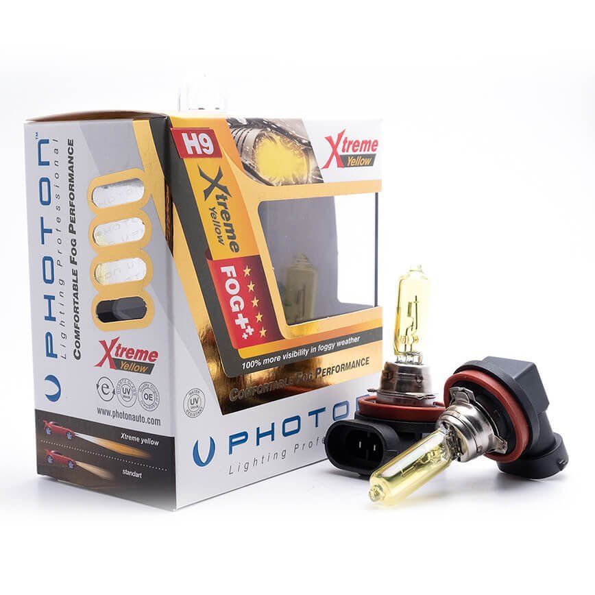 H9 12V Uyumlu 65W Xtreme Yellow