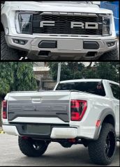 2012-2021 Ranger Uyumlu İçin 2022 F150 Görünüm Facelift Body Kit Parça