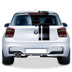 Bmw 1 Uyumlu Serisi F20 2012 - 2015 M Performance Arka Tampon Eki - Difüzör (Plastik)