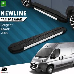 S-Dizayn Peugeot Boxer 3 Kısa Şase NewLine Aluminyum Yan Basamak 203 Cm 2006 Üzeri A+ Kalite