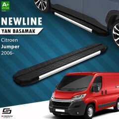 S-Dizayn Citroen Jumper 3 Kısa Şase NewLine Krom Yan Basamak 203 Cm 2006-2022 A+ Kalite