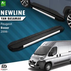 S-Dizayn Peugeot Boxer 3 Kısa Şase NewLine Krom Yan Basamak 203 Cm 2006 Üzeri A+ Kalite