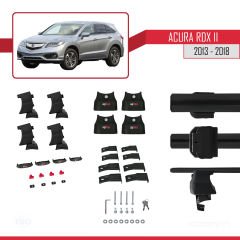 Acura RDX II 2013-2018 Arası ile uyumlu ACE-4 Ara Atkı Tavan Barı SİYAH