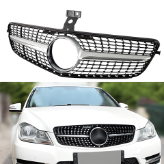 S-Dizayn Mercedes C-Class W204 Ön Panjur Krom Diamond Model 2007-2014