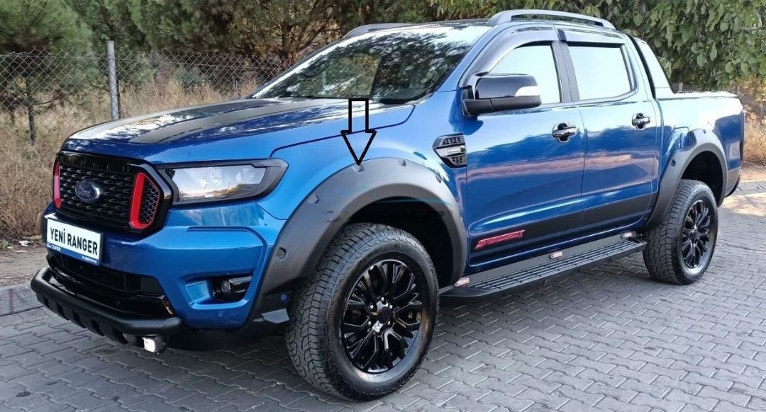 Ford Wıldtrack Uyumlu Çamurluk Kaplama 45416 Cm Dodik Seti Parça