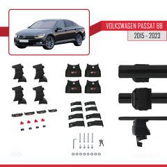 Volkswagen Passat (B8) 2019-2023 Arası ile uyumlu ACE-4 Ara Atkı Tavan Barı SİYAH