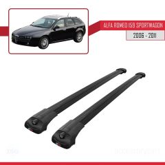 Alfa Romeo 159 SPORTWAGON 2006-2011 Arası ile uyumlu ACE-1 Ara Atkı Tavan Barı SİYAH