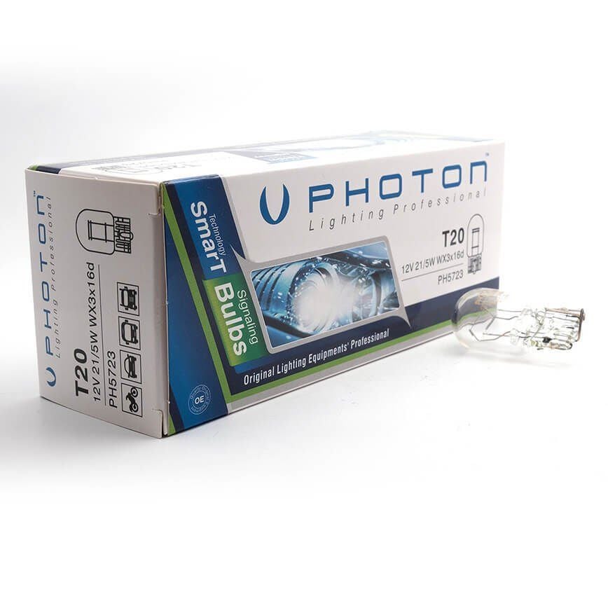 T20 21/5W Uyumlu 12V Çift Devre Dipsiz Ampul