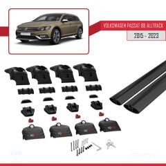 Volkswagen Passat ALLTRACK (B8) 2015-2023 Arası ile uyumlu ACE-2 Ara Atkı Tavan Barı SİYAH