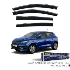 Dacia Sandero Uyumlu Kromlu Cam Rüzgarlığı -2022 Niken Parça