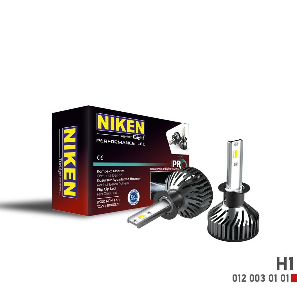 H1 Led Uyumlu Xenon Far Ampulü Yeni Nesil Pro Niken Parça