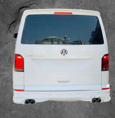 Volkswagen T7 Uyumlu Abt Arka Tampon Eki Difüzör Boyalı 2020-