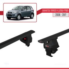 Daihatsu Terios II (J200/F700) 2006-2017 Arası ile uyumlu ACE-4 Ara Atkı Tavan Barı SİYAH