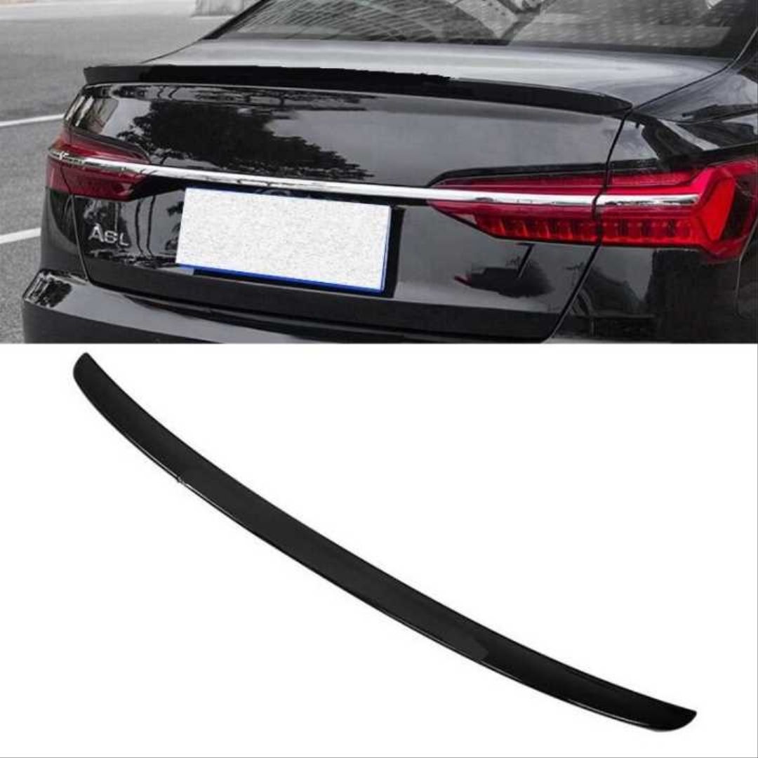 Audi A6 Uyumlu (2019+) Spoiler - Piano Black (Parlak Siyah)