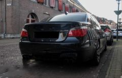 Bmw 5 Uyumlu Serisi E60 2005-2010 M5 Bagaj Spoiler - Piano Black (Parlak Siyah)