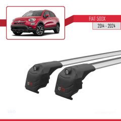 Fiat 500X 2014 ve Sonrası ile uyumlu ACE-2 Ara Atkı Tavan Barı GRİ