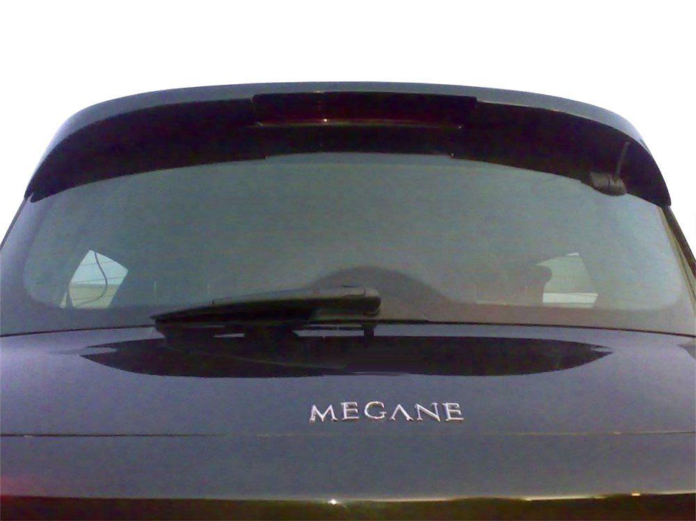 Renault Megane Uyumlu 2 Hatchback Spoiler Cam Üstü Gt Fiber 2003-2008