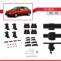 Fiat Brava 1995-2001 Arası ile uyumlu ACE-4 Ara Atkı Tavan Barı SİYAH