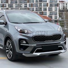 S-Dizayn Kia Sportage Ön ve Arka Tampon Koruma Difüzör Seti 2019-2021 A+ Kalite