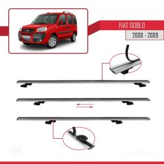 Fiat Doblo 2000-2009 Arası ile uyumlu Basic Model Ara Atkı Tavan Barı GRİ 3 ADET