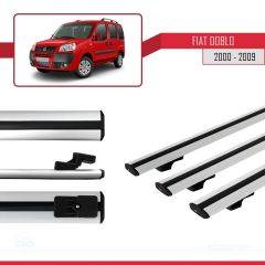 Fiat Doblo 2000-2009 Arası ile uyumlu Basic Model Ara Atkı Tavan Barı GRİ 3 ADET