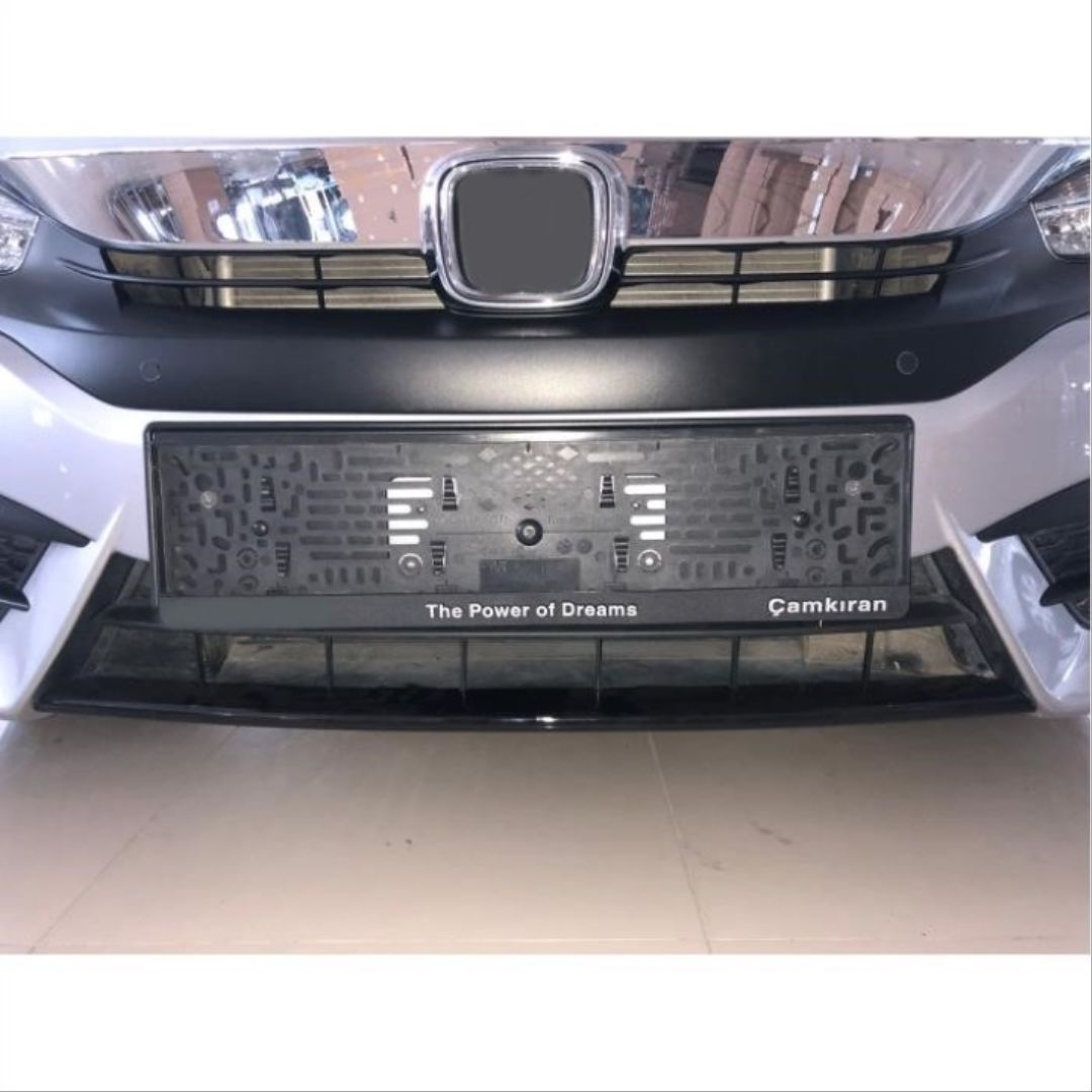 Honda Civic Uyumlu Fc5 2016-2020 Ön Tampon Alt Çıta Black 2 Parça