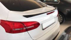 Ford Focus Uyumlu 2019+ Hybrıd Spoiler - Piano Black (Parlak Siyah)