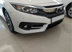 Honda Civic Uyumlu Fc5 2016-2020 Sis Orta Çıta Silver