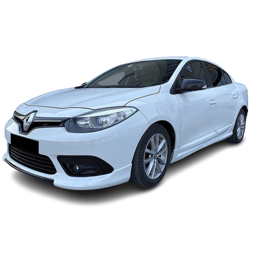 Renault Fluence Uyumlu (2013-2016) Ön Tampon Eki (Plastik)