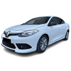 Renault Fluence Uyumlu (2013-2016) Ön Tampon Eki (Plastik)