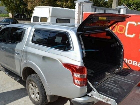 Mitsubishi L200 Uyumlu Camlı Kabin Aeroklas Sürgülü Yan Camlı 2015+