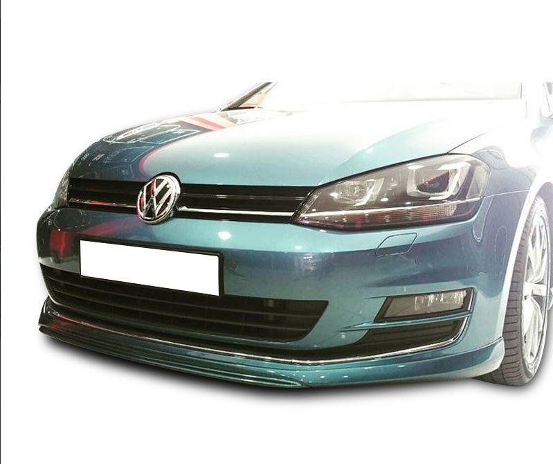 Volkswagen Golf Uyumlu 7 (2012-2016) Sportlıne Ön Tampon Ek (Plastik)