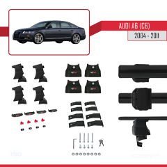 Audi A6 (4F/C6) 2004-2011 Arası ile uyumlu ACE-4 Ara Atkı Tavan Barı SİYAH