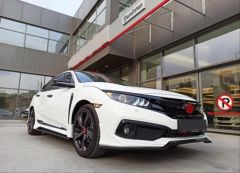 Honda Civic Uyumlu Fc5 2019+ Makyajlı Kasa Ön Tampon Mugen Ön Ek