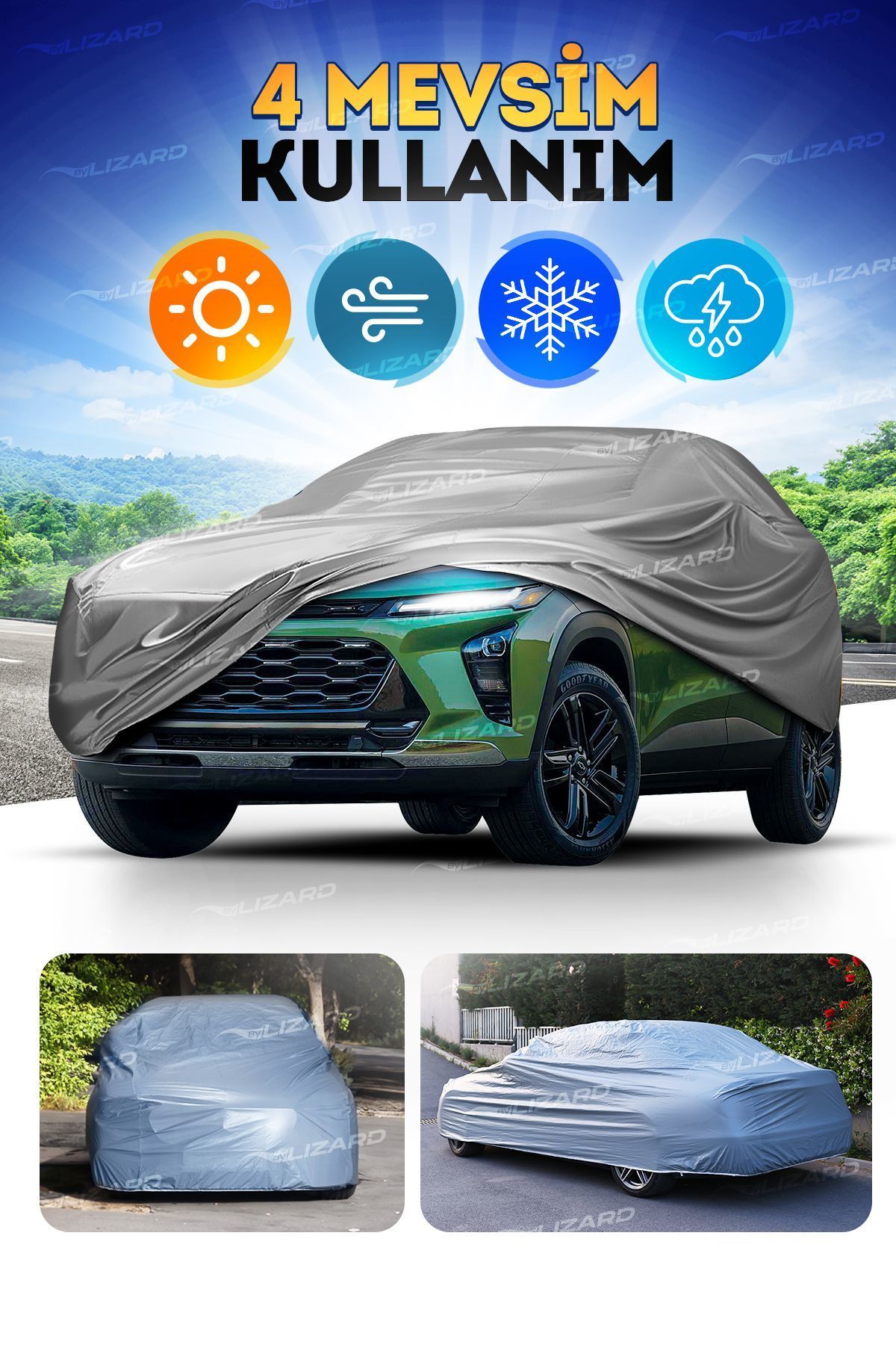 Lamborghini Silhouette Uyumlu Araca Özel Oto Brandası - Premium Araba Örtüsü Parça