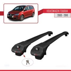 Volkswagen Touran 2003-2010 Arası ile uyumlu ACE-1 Ara Atkı Tavan Barı SİYAH