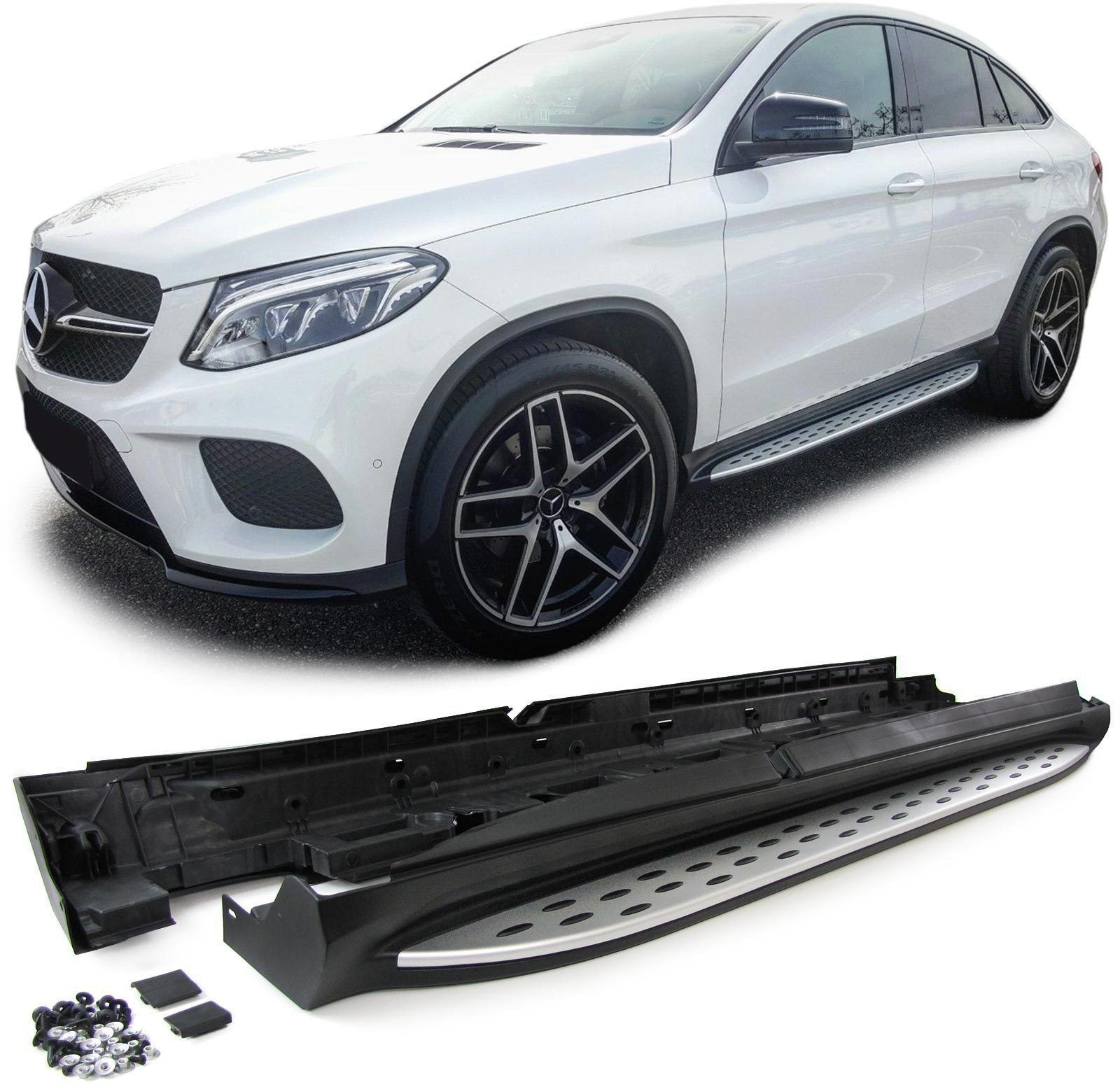 Mercedes Gle Uyumlu C292 Coupe Sport 2015 2020 Yan Basamak