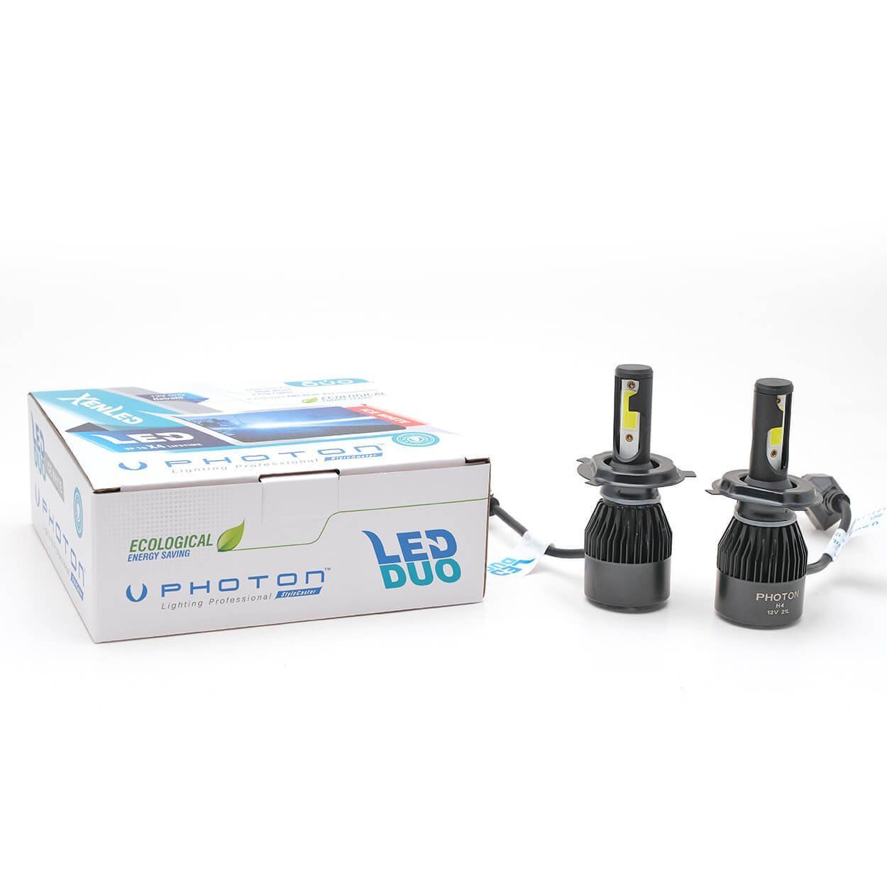 Duo H4 Uyumlu 12V LED Headlıght