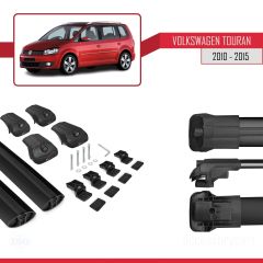 Volkswagen Touran 2010-2015 Arası ile uyumlu ACE-1 Ara Atkı Tavan Barı SİYAH