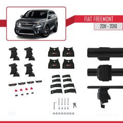 Fiat Freemont 2011-2016 Arası ile uyumlu ACE-4 Ara Atkı Tavan Barı SİYAH