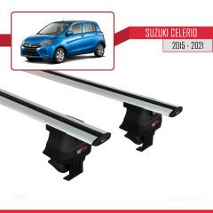 Suzuki Celerio 2015-2021 Arası ile uyumlu ACE-4 Ara Atkı Tavan Barı GRİ