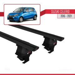 Suzuki Celerio 2015-2021 Arası ile uyumlu ACE-4 Ara Atkı Tavan Barı SİYAH