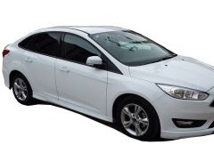 Ford Focus Uyumlu 3 Sedan (2012-2015) Yan Marşpiyel Seti (Plastik)