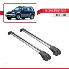 Suzuki Grand Vitara 1998-2005 Arası ile uyumlu ACE-1 Ara Atkı Tavan Barı GRİ