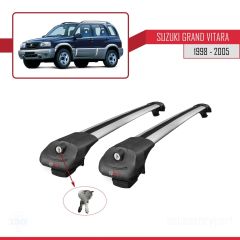 Suzuki Grand Vitara 1998-2005 Arası ile uyumlu ACE-1 Ara Atkı Tavan Barı GRİ