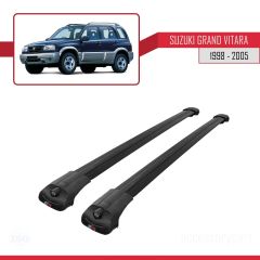 Suzuki Grand Vitara 1998-2005 Arası ile uyumlu ACE-1 Ara Atkı Tavan Barı SİYAH