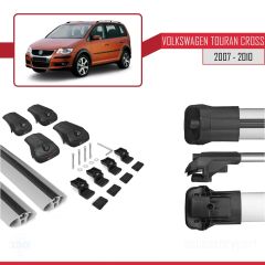 Volkswagen Touran CROSS 2007-2010 Arası ile uyumlu ACE-1 Ara Atkı Tavan Barı GRİ