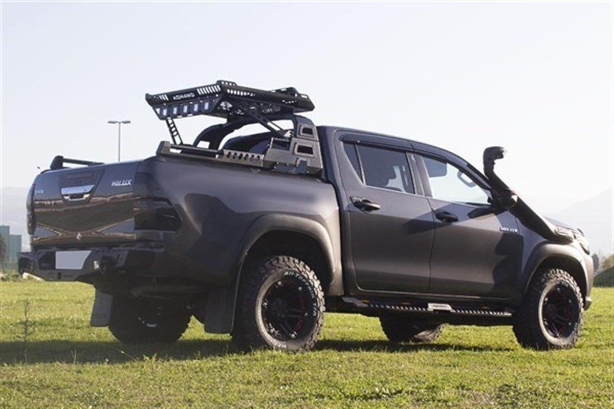 Toyota Hilux Uyumlu 2015+ Uyumlu Sepetli Roll Bar Aqm-S10